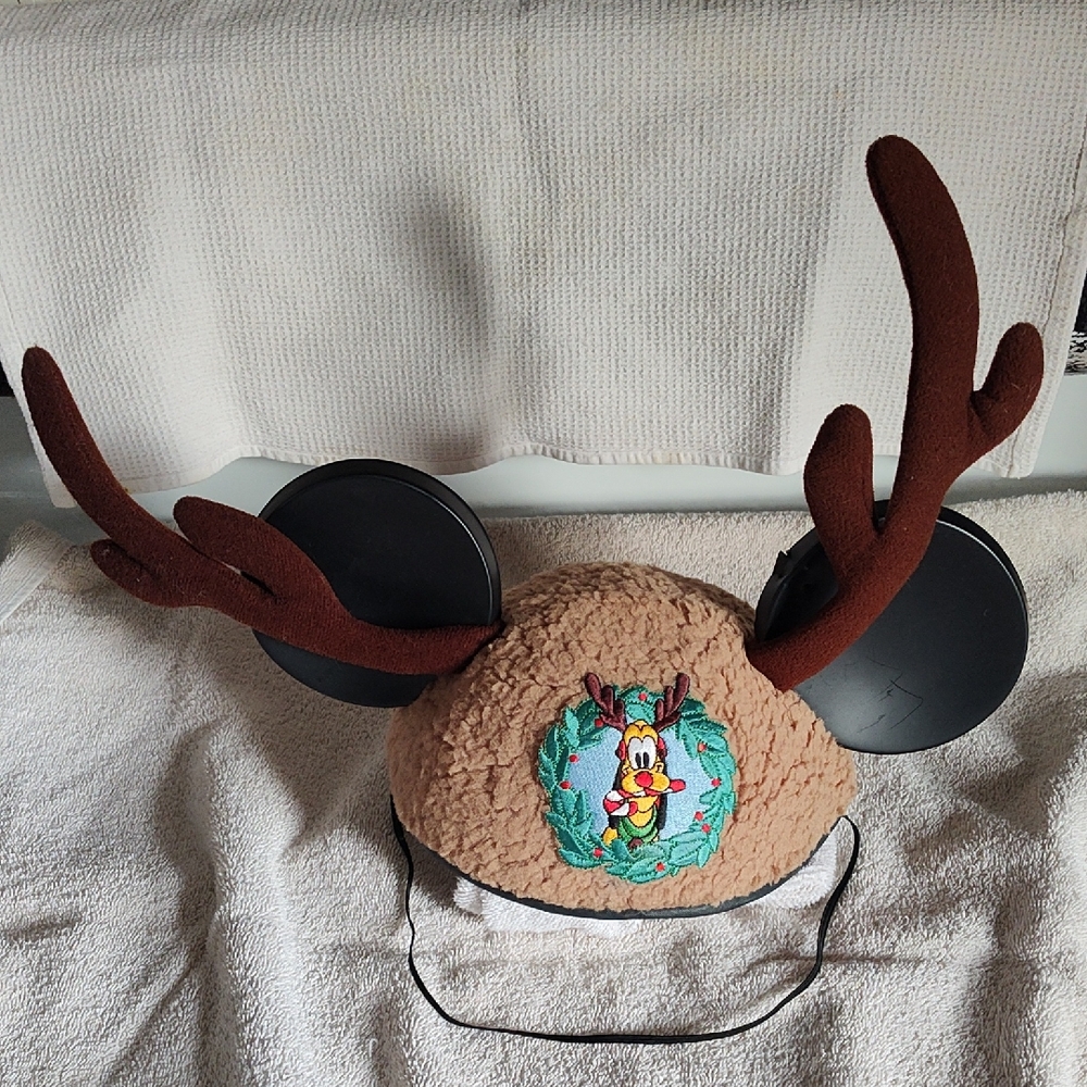 Disney Pluto Reindeer Ear Hat
